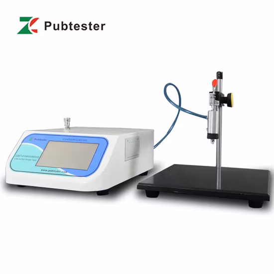 Testeur de bulles de fuite brute pour emballage de dispositif médical poreux ASTM F2096 en Chine